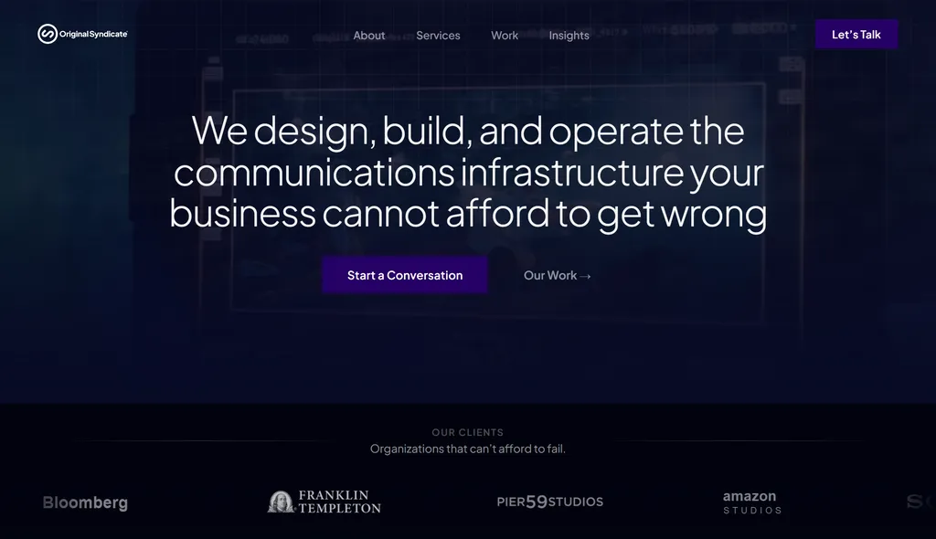 Original Syndicate — home page